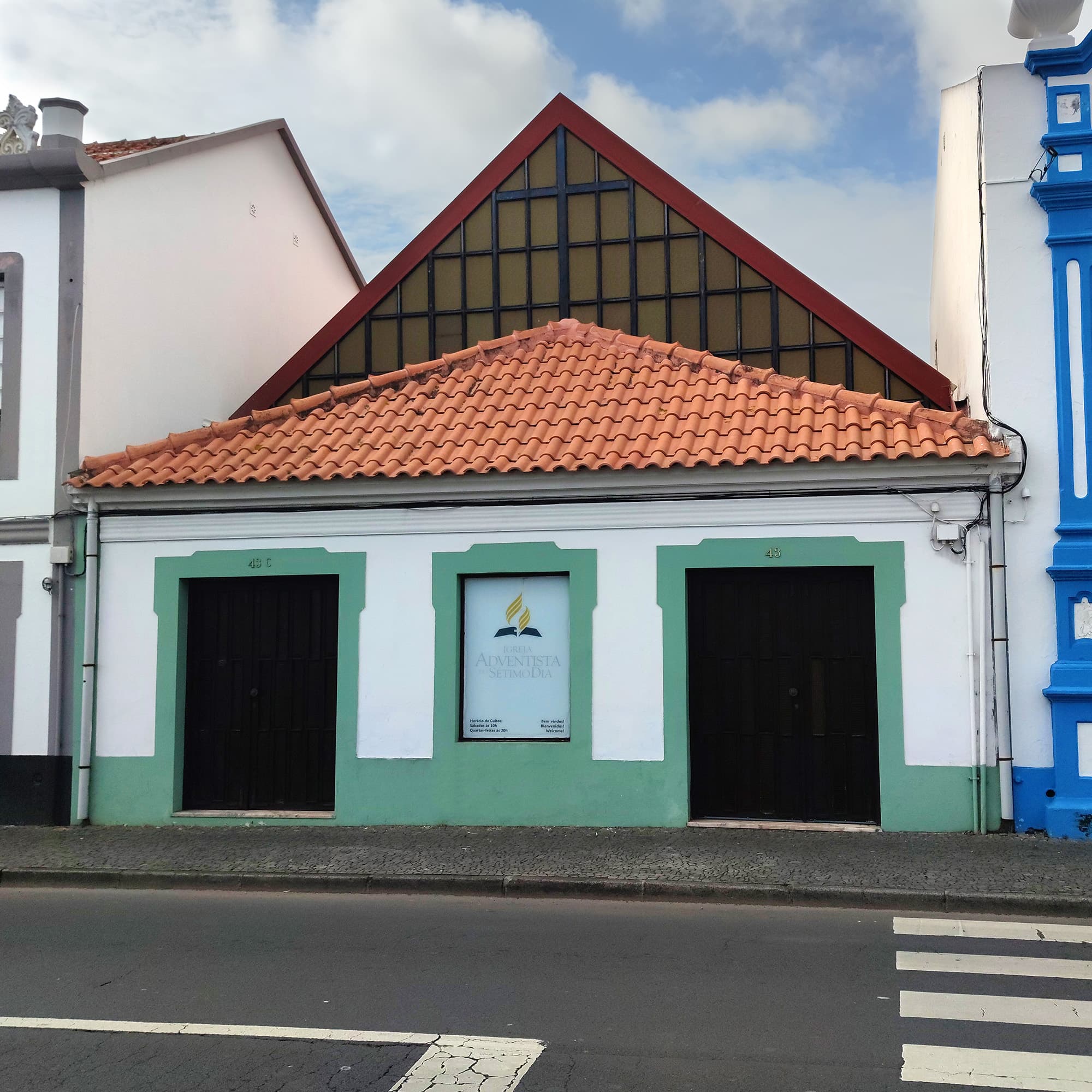 Foto da igreja Adventista do Sétimo Dia em Angra do Heroísmo