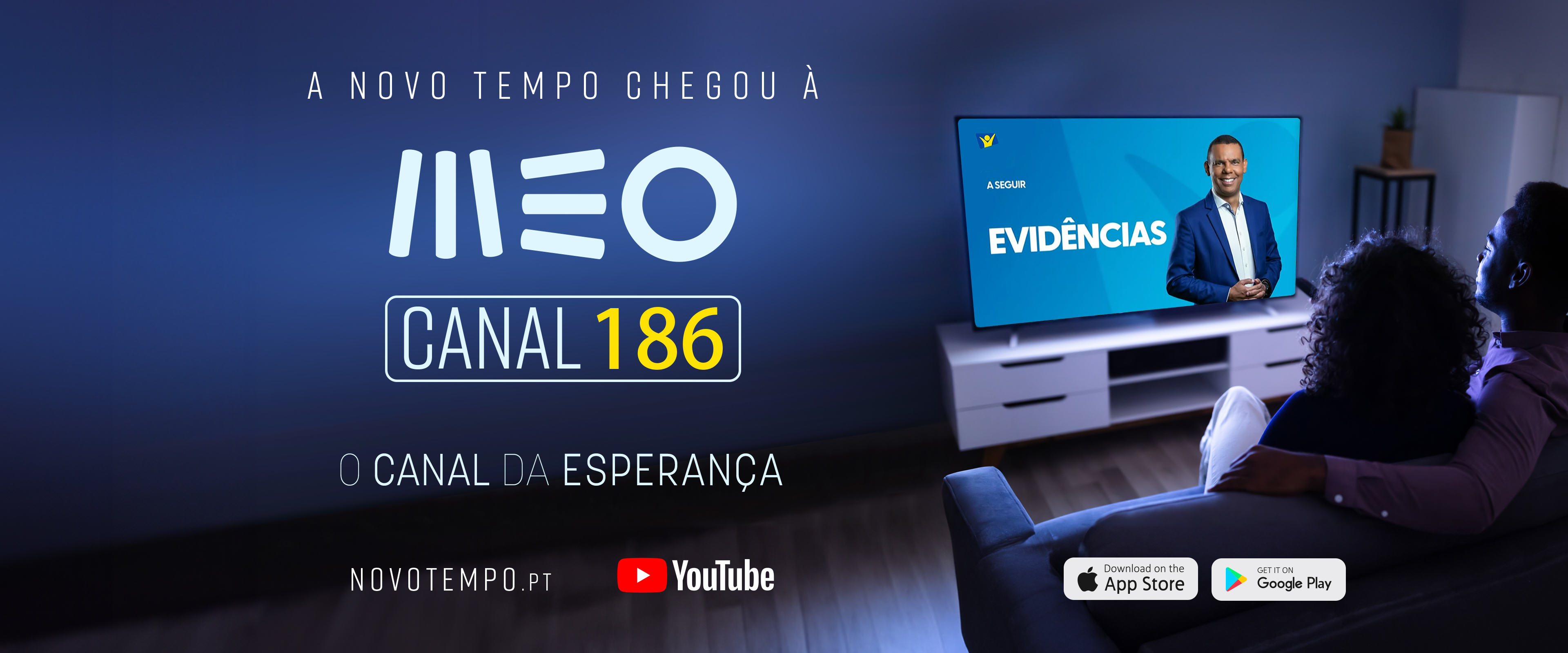 A Novo Tempo Portugal chegou à MEO, canal 186